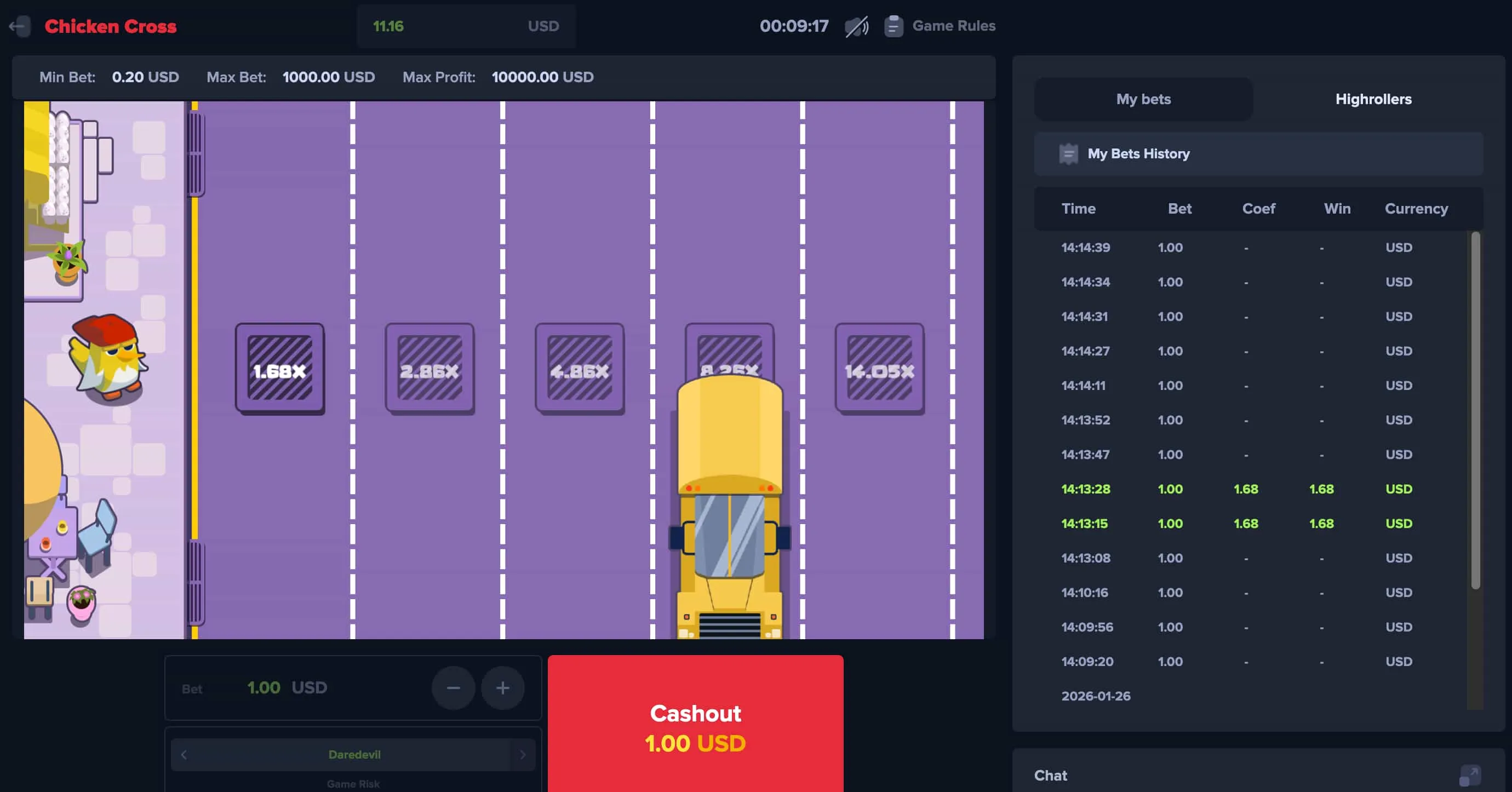 Zalety Testowania Chicken Cross w Trybie Demo Zalety Testowania Chicken Cross w Trybie Demo